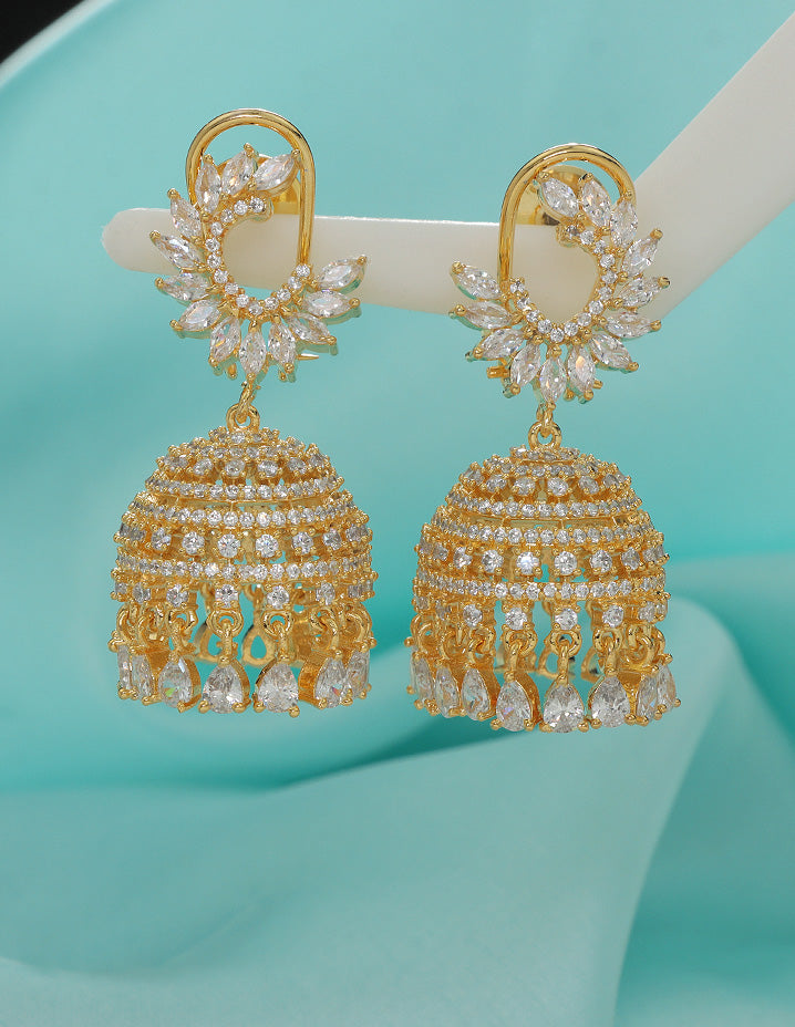 Designer Zirconia Royal Jhumka