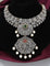 Designer GJ Polish Zirconia Necklace Set