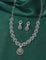 Designer Zirconia Crystal Elegance Necklace Set