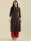 Viscose Ajrakh Print A-Line Kurta