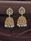 Designer Zirconia Floral Radiance Jhumka