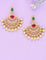 Designer Gold Polish Zirconia Necklace Set