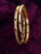 Designer Zircon Gold Plated Bangles ZBGL11046