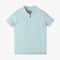 Boys Polo Neck Solid Wonder Reverse Coil T-Shirt