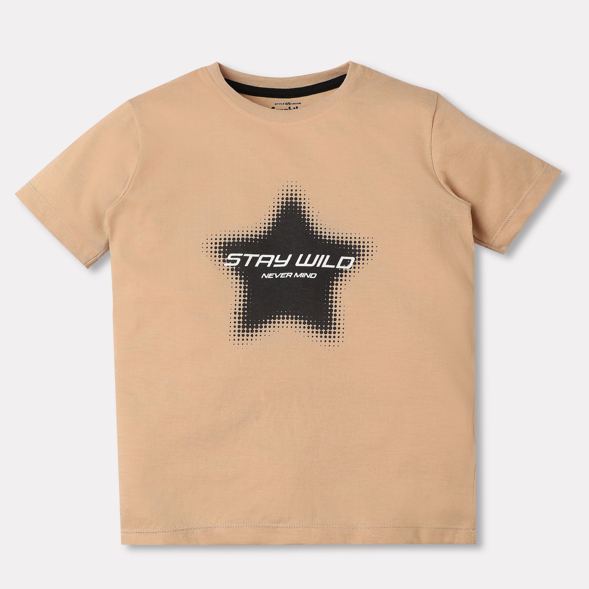 Boys Graphic Crew Neck Half Sleeve T-Shirt