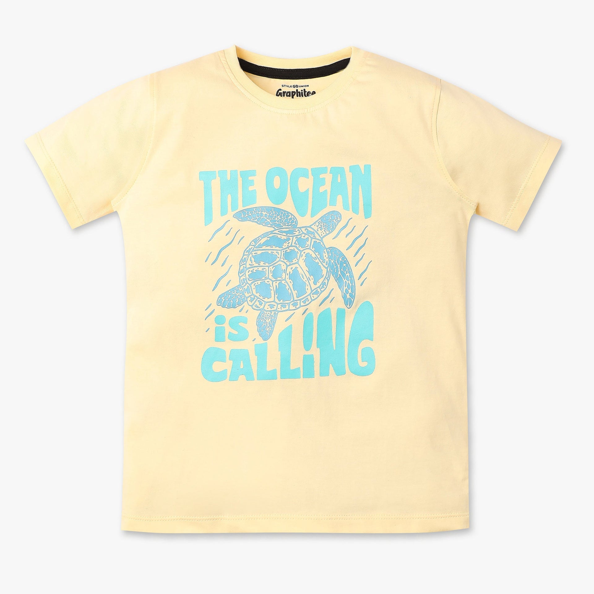 Boys Graphic Crew Neck Half Sleeve T-Shirt