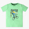 Boys Crew Neck Graphic Print T-Shirt