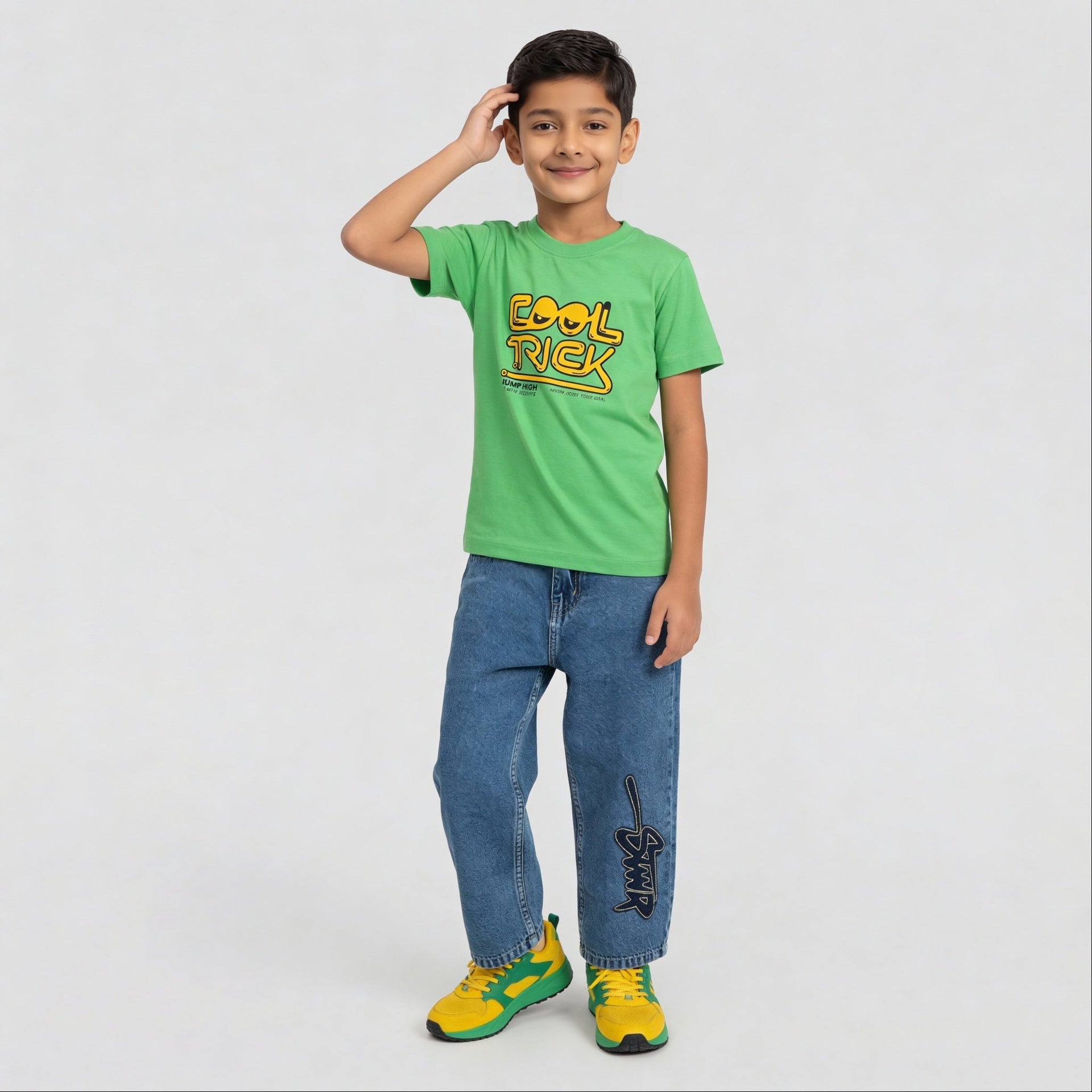Boys Cotton Graphitee