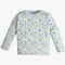 Boys All Over Print CreW Neck  T-Shirt With Trackpant SleepWear Set