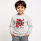 Boys Printed Slogan Sweat Tee