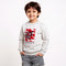 Boys Printed Slogan Sweat Tee