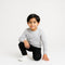Boys Solid Sweat Tee