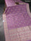 Banarasi katan silk saree pastel purple with zari woven buttas and thread & zari woven border