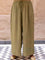 Solid Olive Palazzo Pants
