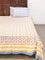 Nalini Hand Block Printed Cotton Bed Sheet