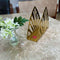 Napkin Holder, Stainless steel napkin holder, napkin stand, Brass coated, modern napkin holder