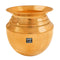 Pure Copper Kalash, Copper Lota with Matt Finish