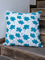 Arvind Block Printed Cotton Cushion Cover - 24 Inch