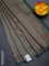 Banarasi semi crepe saree dark green with allover thread & zari woven brocade weaves and woven border