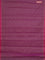 Coimbatore cotton saree purple and pink with allover self emboss and thread woven border