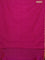 Arani semi silk saree magenta pink with zari woven temple buttas and zari woven border