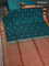 Kanchipuram soft silk saree peacock green and maroon with annam & rudhraksha zari woven buttas and annam zari woven border