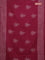 Jaipur cotton saree pastel maroon with butta prints and printed border