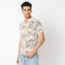 All Over Print Half Sleeve Impression Polo T-Shirt