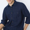 Cruiser™ True Indigo Shirt - Self Structure - Classic Regular Fit Shirt