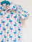 Flamingo Dance Organic Cotton Block Printed Shirt