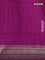 Banarasi dupion silk saree dual shade of pink and purple with allover thread & zari weaves and woven border