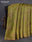 Banarasi tussar silk saree light green and purple with thread & zari woven buttas and woven border