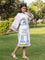 Harini Block Printed Waffle Cotton Bath Robe