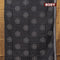 Bhagalpuri saree black with allover bandhani prints and zari woven border