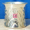 German Silver Nakshee Design Panchpatra Diameter - 3 Inches