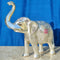 German Silver Elephant, Showpiece for Home decor Length 10 Inches