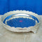 German Silver Tray For Puja. Decorative Tray  Diameter 8 Inches.