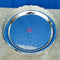 German Silver Tray For Puja. Decorative Tray  Diameter 8 Inches.