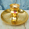 Golden Brass Incense Stick Holder, Brass Agarbati Sampat Holder