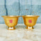 Brass Chandan Bowl, Multipurpose Brass Gandham Bowl (Dia 3 Inches)