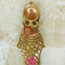 Handicraft Fish Design Brass Aarthi Spoon, Kapur Aarthi Spoon, Antic Puja Aarthi Spoon