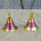 Brass Door Bell, Brass Hanging Puja Decorative Bell, Cow Bells, Christmas Tree Decorative Bells (Pack of 10 Pcs)