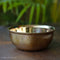 Pure Brass Serving Bowl - 4" Dia