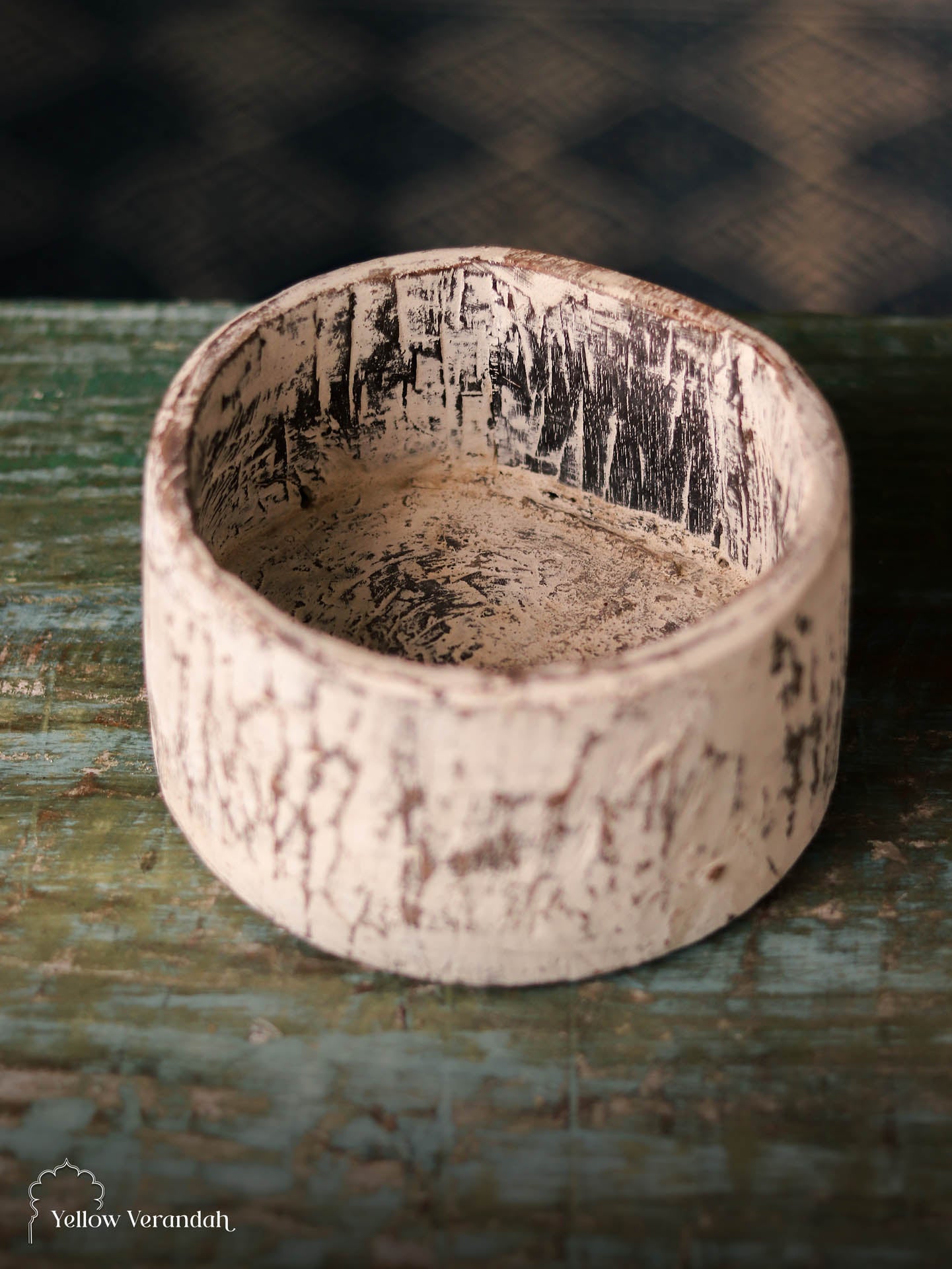 Antique Wooden Bowl