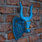 Wooden Distressed Nandi Head - 16"