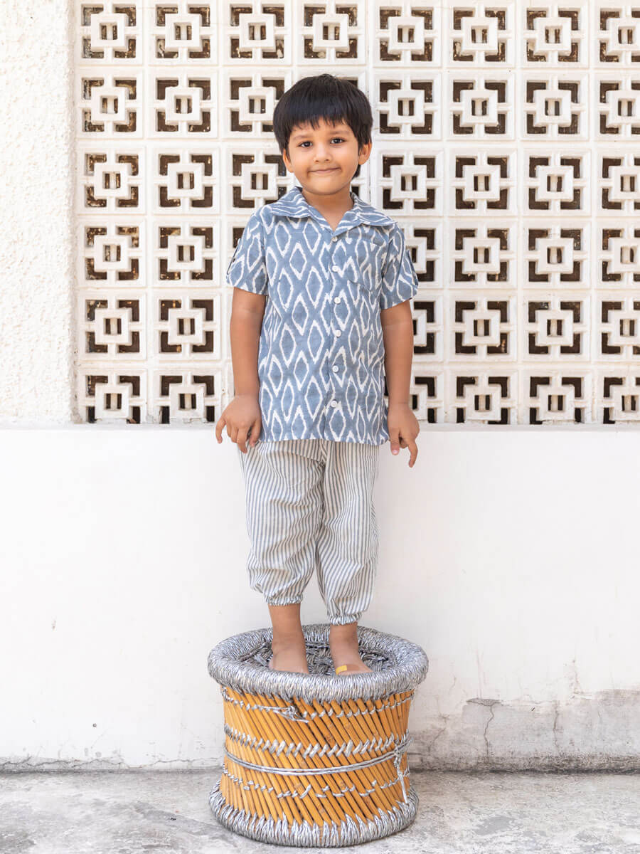 Cookie Organic Cotton Shirt for Boys