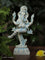 Marble Dust Sculpture - Dancing Ganesha