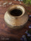 Vintage Brass Carving Pot