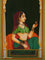 Original Mughal Painting - Queen