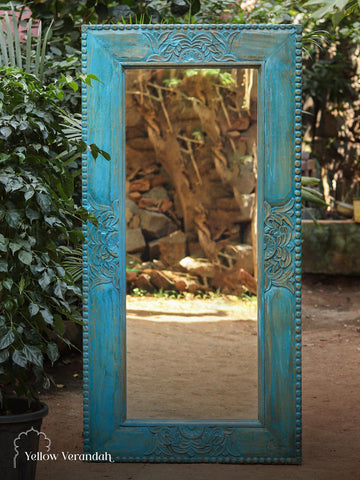 Wooden Carving Mirror